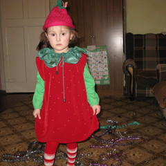 Ксения Чепрасова  —ягодка клубничка. На фото и сейчас 3 года 8 месяцев © Чепрасова Ирина Борисовна