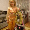 На фото Турунова Кристина, 8 лет, я восточная красавица - новый год мне очень нравится! © ЕЛЕНА