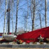 Мемориал памяти, расположенный возле Локомотивного депо © mspasov52