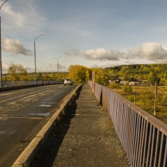 На автомобильном мосту в пос. Восток © mspasov52