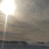 Зима, пруд, лес, солнце, вид на гору Меленку © Андрей Гаврилов